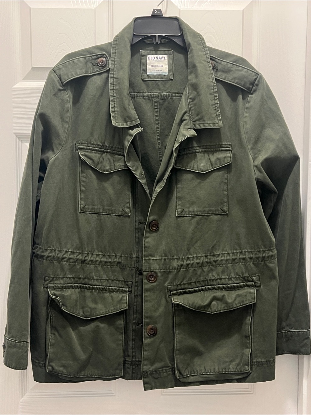 Old Navy Military-Inspired Olive Field Jacket